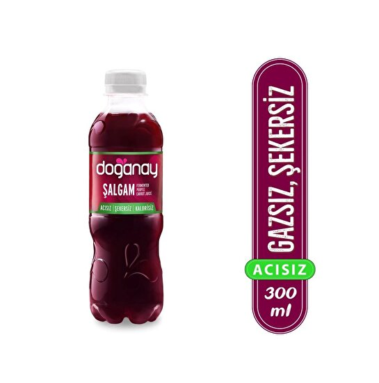 resm Doğanay Şalgam Suyu Sade 300 ml 24'lü