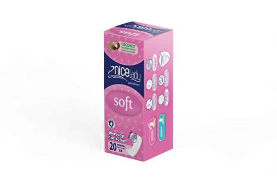 resm Nicelady Günlük Ped Normal 20'li-Soft