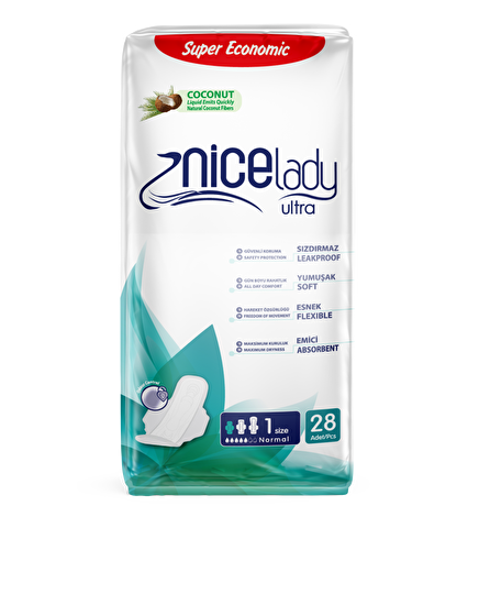 resm Nicelady Ultra Ped Normal 28'li
