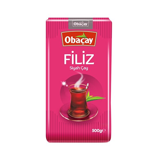 resm Obaçay Siyah Çay Filiz 500 G