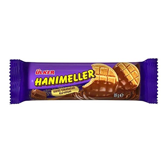 resm Hanımeller Sütlü Çikolatalı Kurabiye 89g