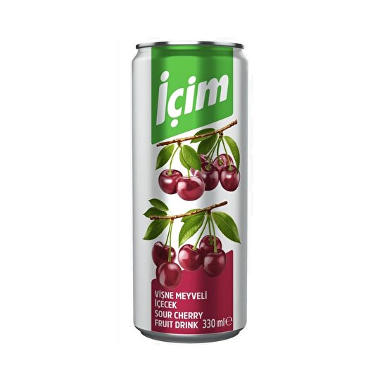 resm İçim Vişne Meyveli İçecek Kutu 330 ml 12'li