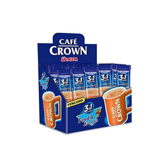 resm Ülker Cafe Crown 3ü1 Arada Fındıklı 40x18 g