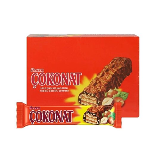 resm Ülker Çokonat Fındıklı Gofret 33 g 24'lü