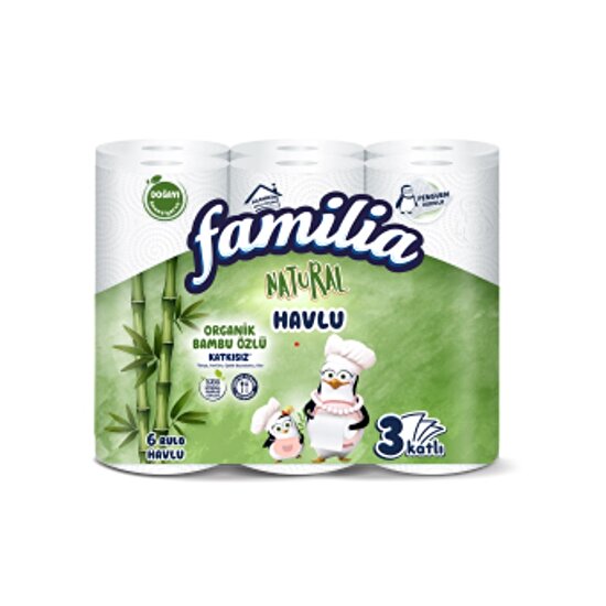 resm Familia Kağıt Havlu Natural 6'lı