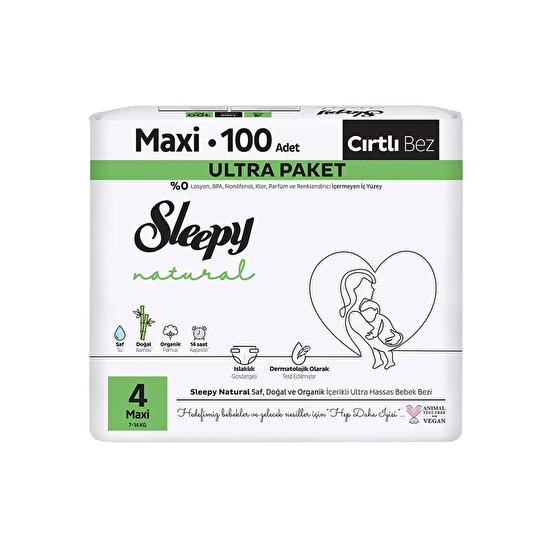 resm Sleepy Natural Ultra Maxi 100'lü
