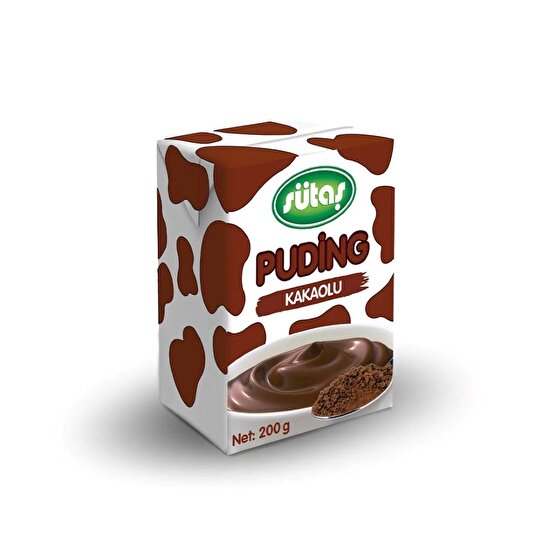 resm Sütaş Puding Kakaolu 200 G