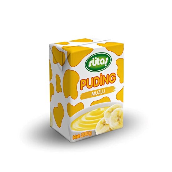 resm Sütaş Muzlu Puding 200 G