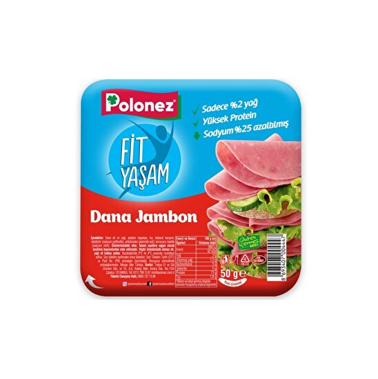 resm Polonez Mini Lezzet Dana Jambon 50g