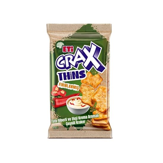 resm Eti Crax Thins Tatlı Ekşi Kraker 35 G