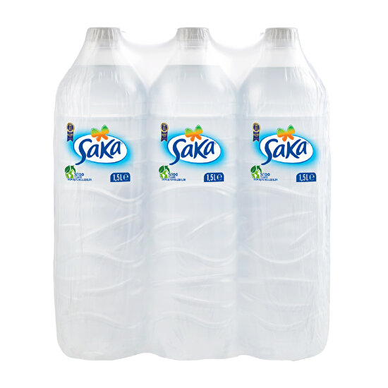 resm Saka Doğal Kaynak Suyu 1,5 L 6'lı