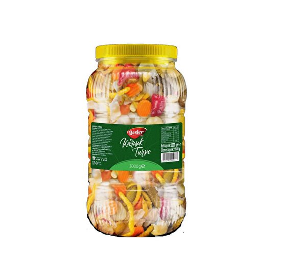 resm Besler Karışık Turşu 3 Kg