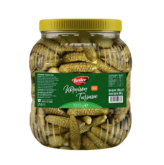 resm Besler No-0 Kornişon Turşusu 1500 G