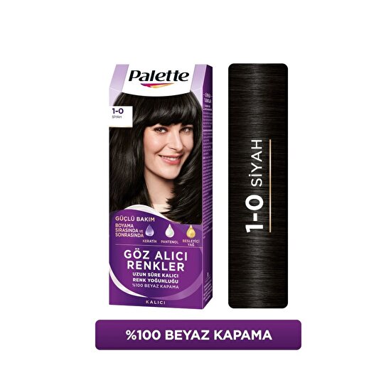resm Palette Icc 1-0 Siyah Saç Boyası