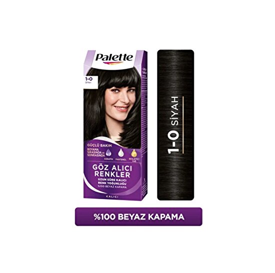 resm Palette Pnc 1-0 Siyah Siyah Saç Boyası