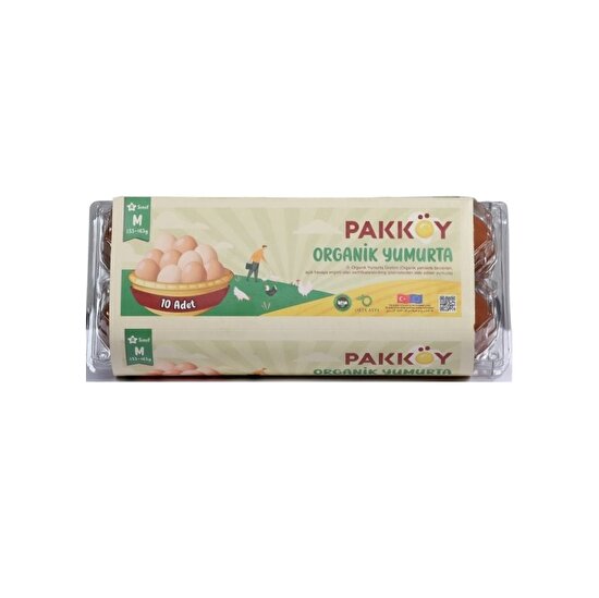 resm Pakköy Organik Yumurta 10'lu