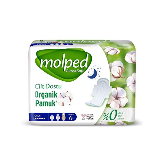 resm Molped Pure & Soft Gece 6'lı