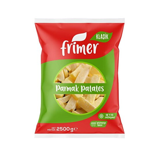 resm Frimer Dondurulmuş Patates 9X18 2,5 Kg