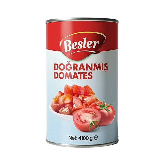 resm Besler Doğranmış Domates 4100 G