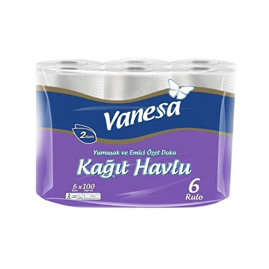 Vanesa Kağıt Havlu 6'lı