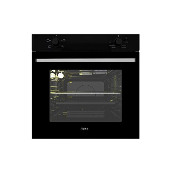 resm Alpina Cam Ankastre Set Siyah