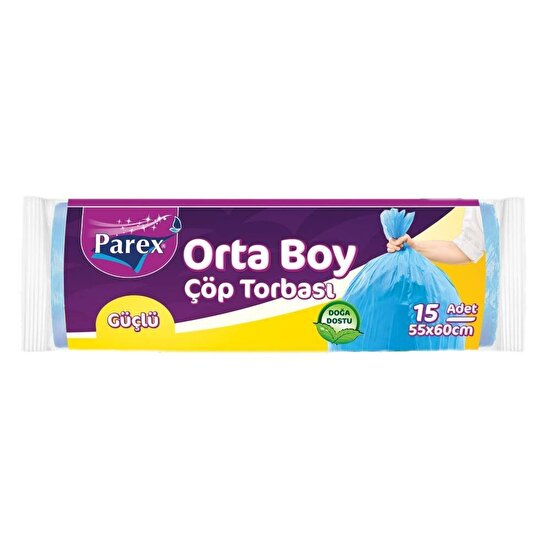 Parex Güçlü Orta Boy Çöp Torbası