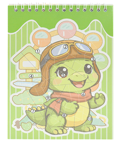 Rhıno Puzzle Stıcker Seti
