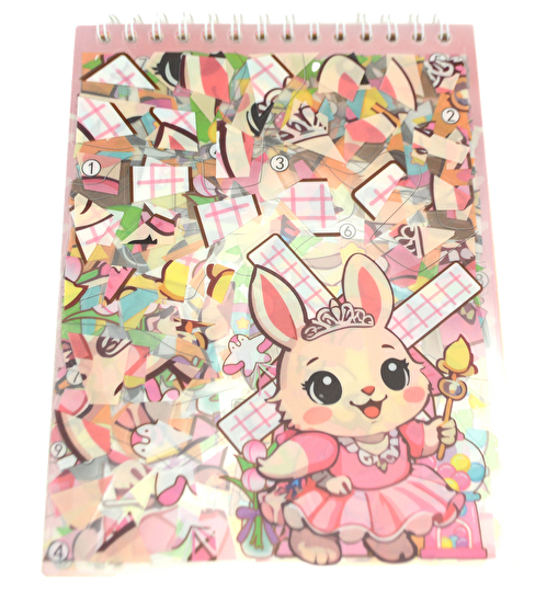 resm Rhıno Puzzle Stıcker Seti