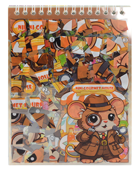 resm Rhıno Puzzle Stıcker Seti